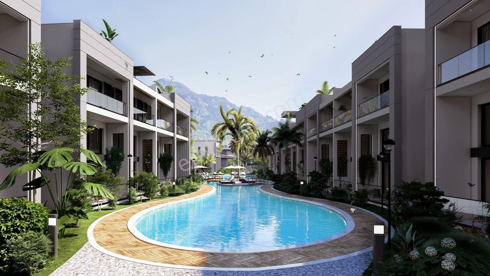 Girne Aşağı Girne Satılık Daire Kıbrıs, Girne'de Palmera 1+0 Satılık Studıo Penthouse