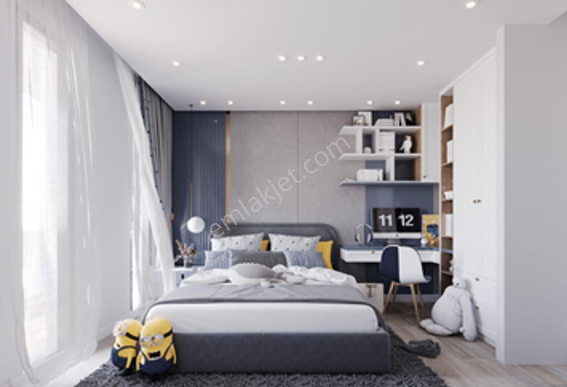 Kıbrıs, Girne'de Palmera 1+1 Satılık Bahçeli Daire
