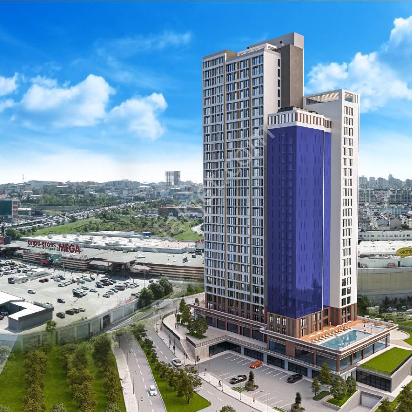 Esenyurt Güzelyurt Satılık Residence  Muhteşem Panoramasıyla Sınırsız Şehir ve Deniz Manzaralı 2+1 Dubleks