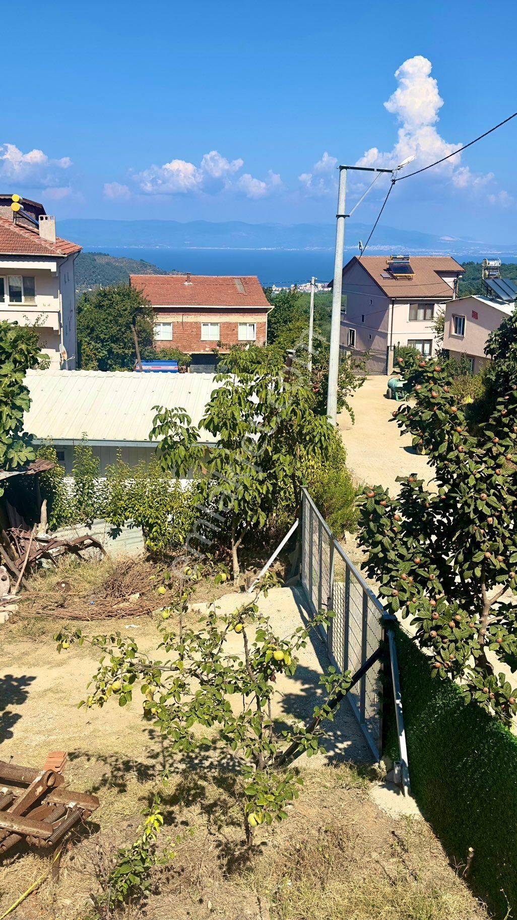 Mudanya Çepni Satılık Bağ & Bahçe  DOBURCA EMLAKTAN MUDANYA ÇEPNİ'DE DENİZ MANZARALI ARSA