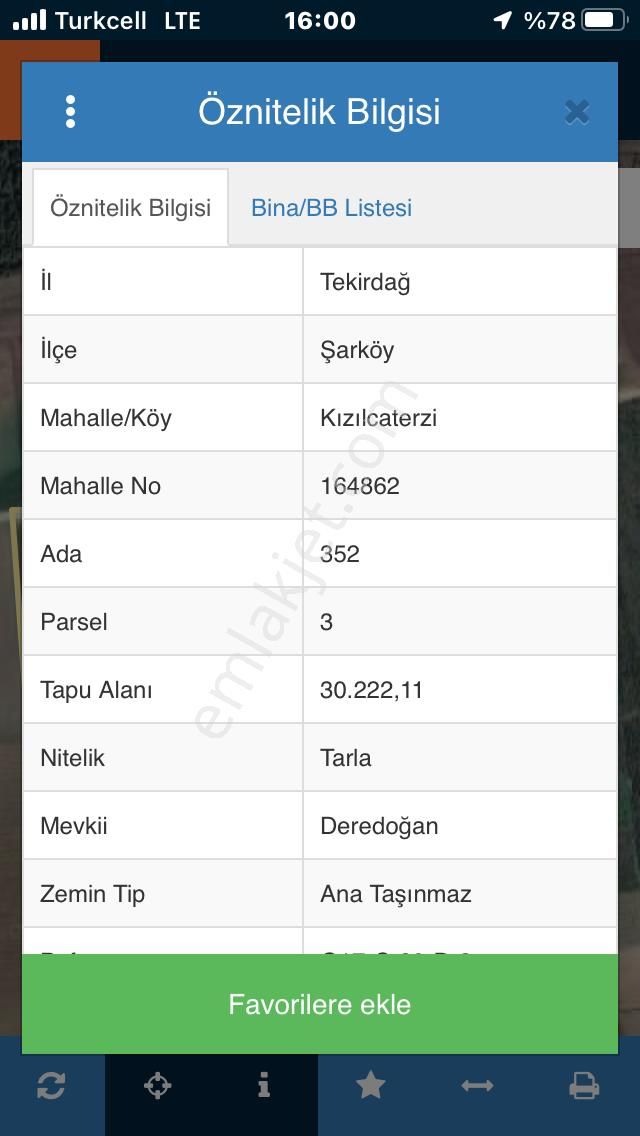 Şarköy De Işık Emlaktan Kızılcaterzi Mah De 30.000 M2 Tarla - Görsel 14