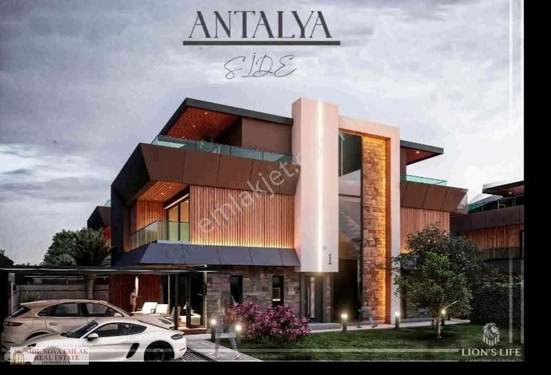 Manavgat Side Satılık Villa MANAVGAT 'TA ULTRA DELUX EŞSİZ VİLLA