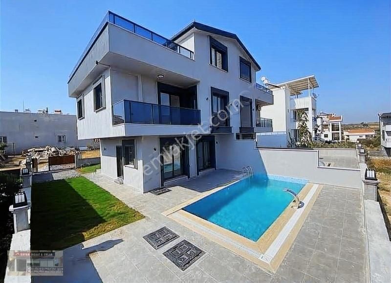 Didim Mersindere Satılık Villa DİDİM SAYAN GAYRİMENKULDEN SATILIK HAVUZLU DENIZ MANZARALI VİLLA