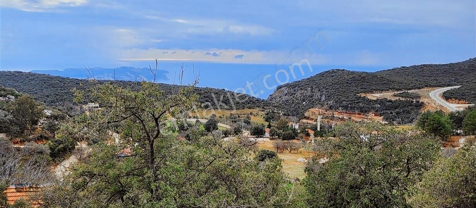 Kaş Yeniköy Satılık Bağ & Bahçe Kaş Yeniköy Full Deniz Manzaralı Satılık Fırsat Parsel