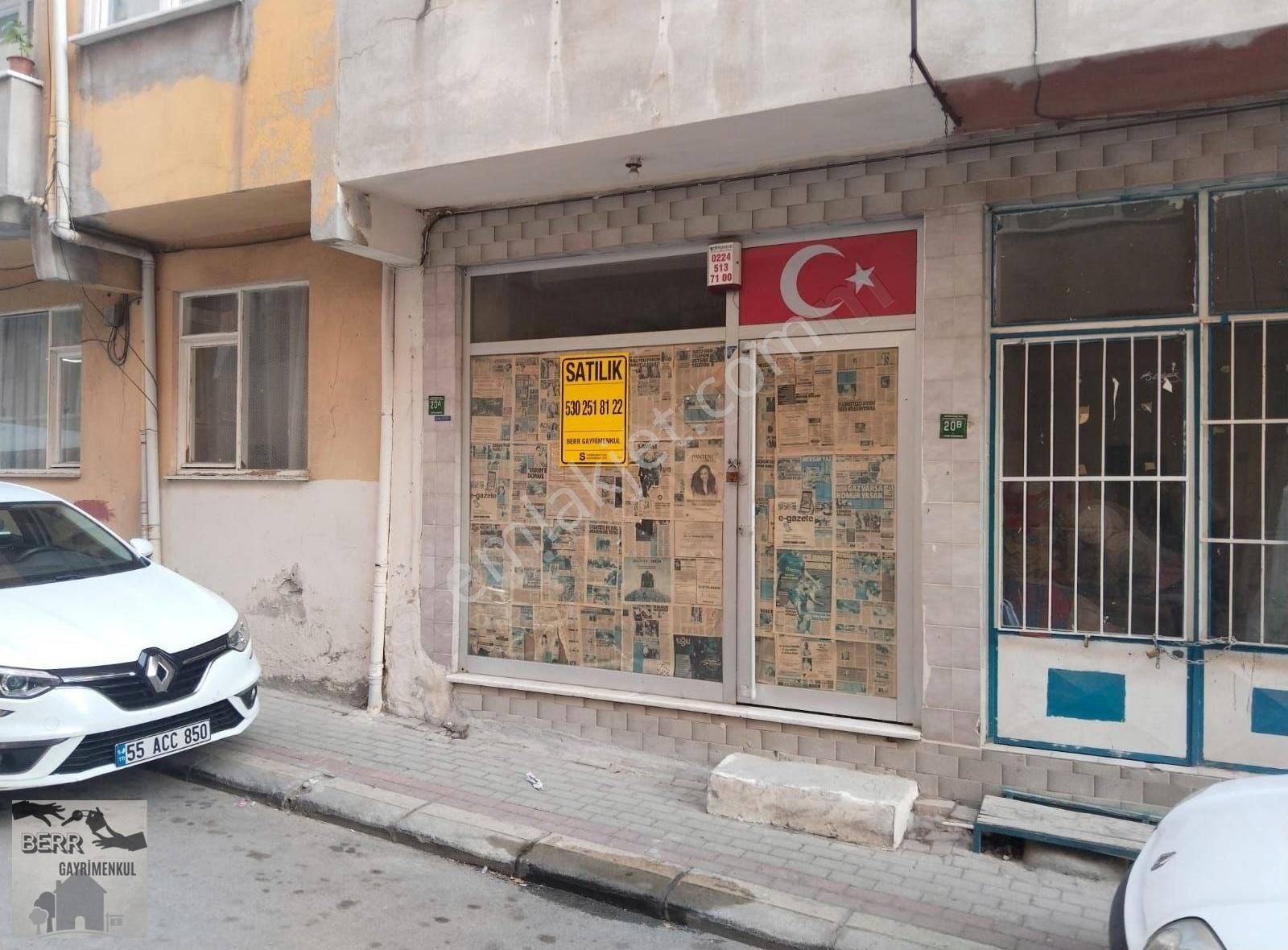 Gemlik Demirsubaşı Satılık Dükkan & Mağaza Berr Emlaktan Lise Caddesinde Satılık Dükkan