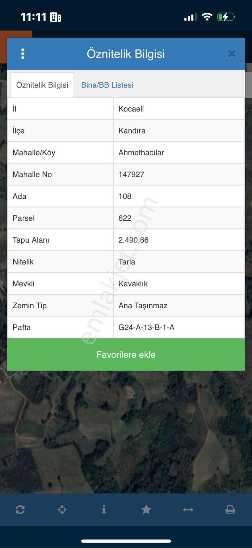 Kandıra Akbal Satılık Tarla  RW Nova'dan Ahmethacılar'da Satılık Tarla