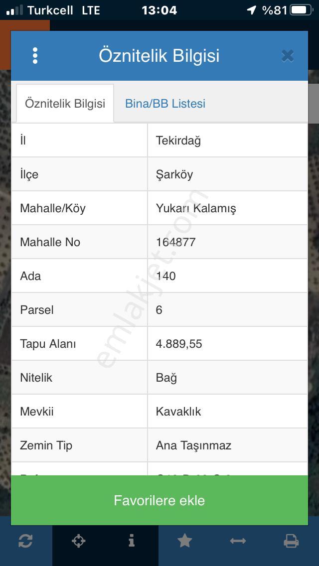 Şarköyde Işık Emlaktan Yukarıkalamış Mah De4888 M2 Zeytinlik - Görsel 11