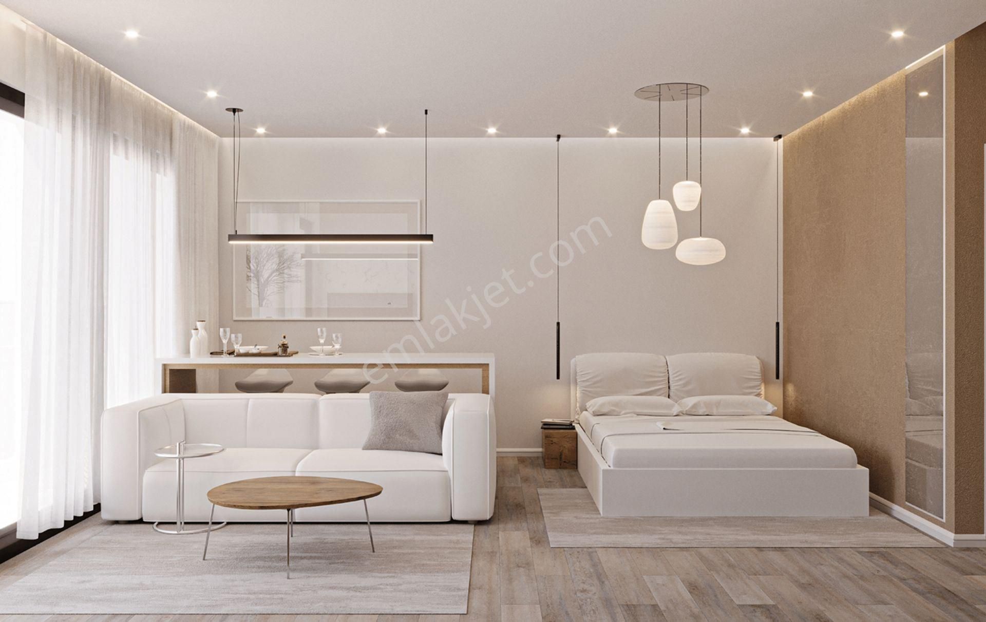 Kıbrıs, Girne'de Kofalı Jacaranda 1+1 Satılık Bahçeli Daire