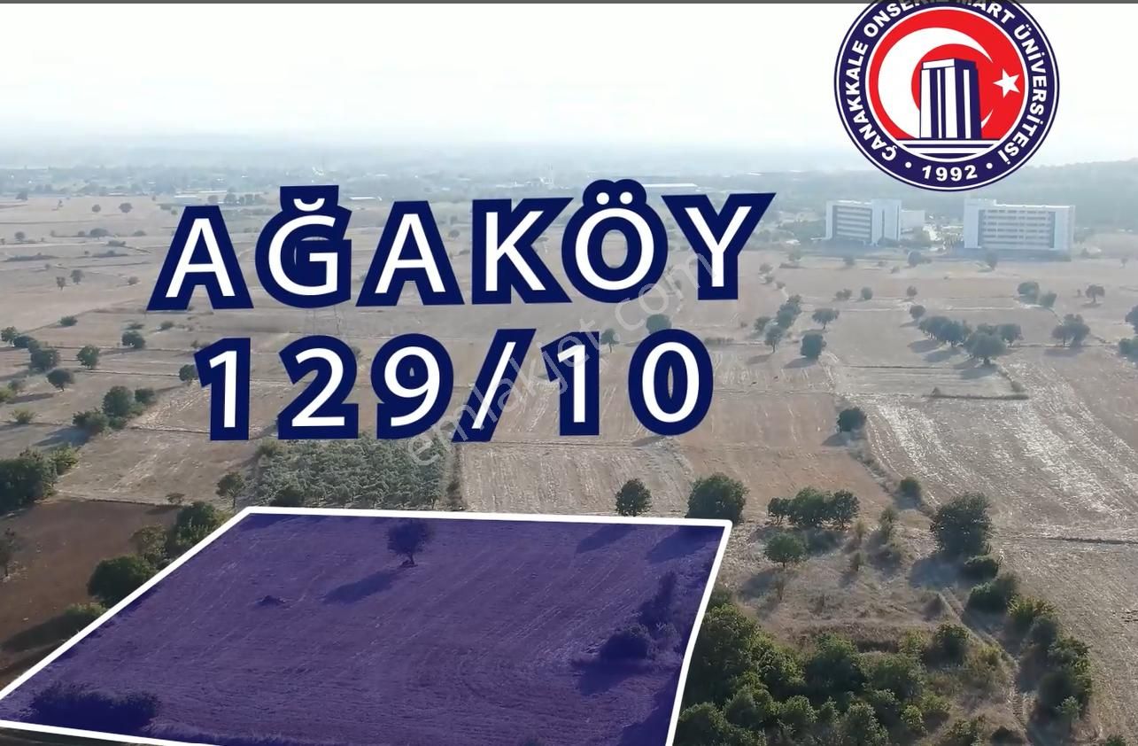 Biga Ağaköy Köyü Satılık Tarla  ÇANAKKALE BİGA AĞAKÖY'DE 8.195 M2 FIRSAT NİTELİĞİNDE TARLA