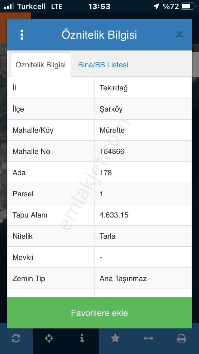 Şarköy De Işık Emlaktan Mürefte Mah De 4600 M2 0/20 İmarlı Arsa - Görsel 17