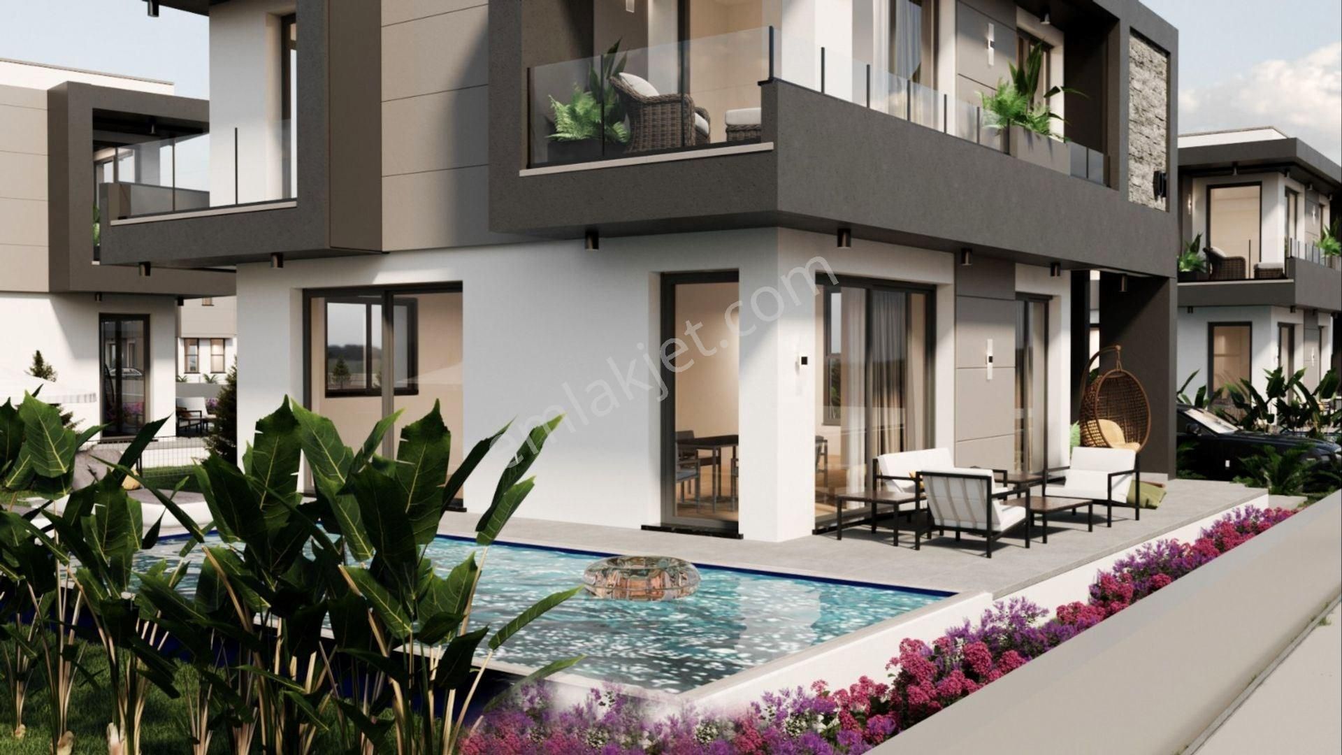 Kıbrıs, Girne'de Paradıse Vıllas 2 Satılık 4+1 Villa
