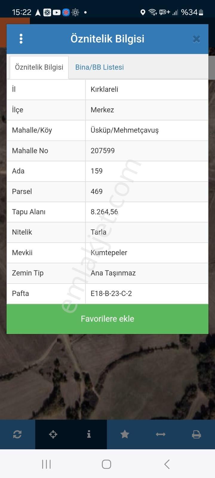 Kırklareli Merkez Uskup Köyüne Baglı Satılık Cıflık - Görsel 27