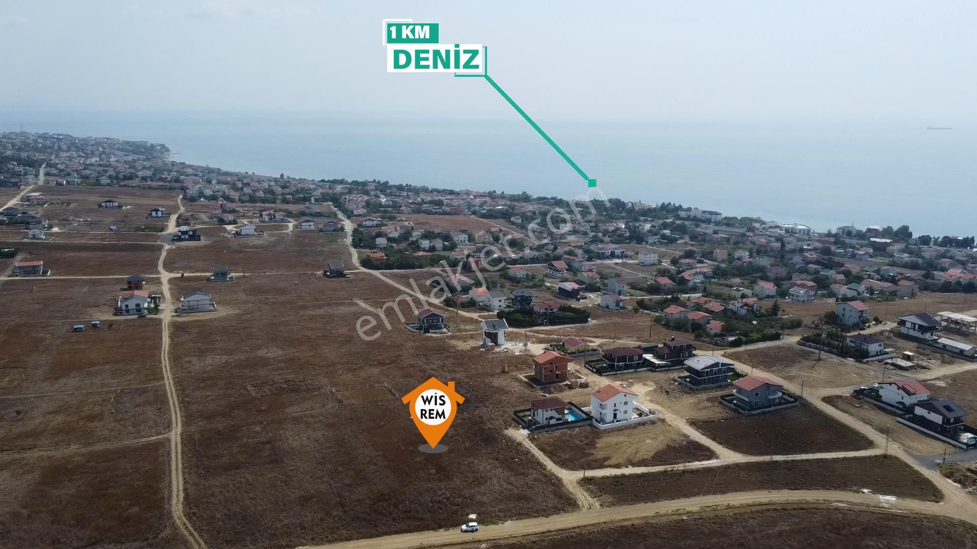 Silivri Gümüşyaka Satılık Villa İmarlı WİSREM GAYRİMENKUL DEN GÜMÜŞYAKA DA MUHTEŞEM KONUMDA 905 M2 ARSA