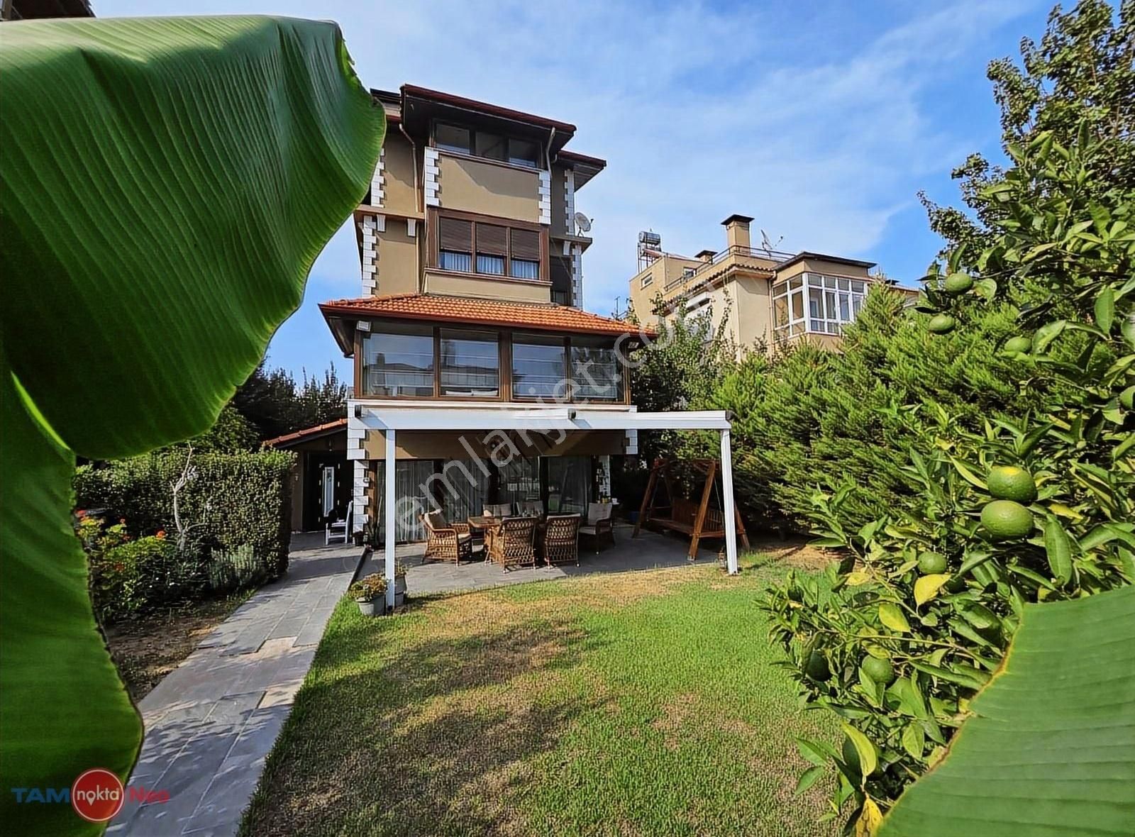 Aksu Karaçallı Satılık Villa 5+2 MÜSTAKİL VİLLA. ŞEHİRE YAKIN; DOĞAYLA İÇİÇE..