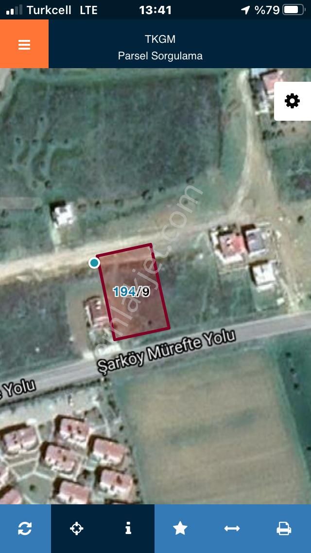 Şarköy De Işık Emlaktan İğdebağları Mah De 1040 M2 0/15 İmarlı Arsa - Görsel 17