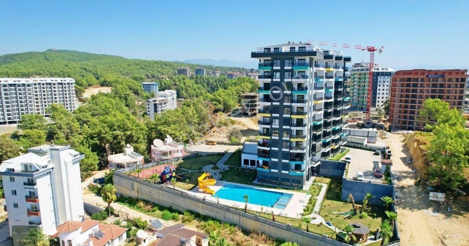 Alanya Avsallar Satılık Daire FORSALE 1+1 LUXURY APARTMENT IN ALANYA/AVSALLAR