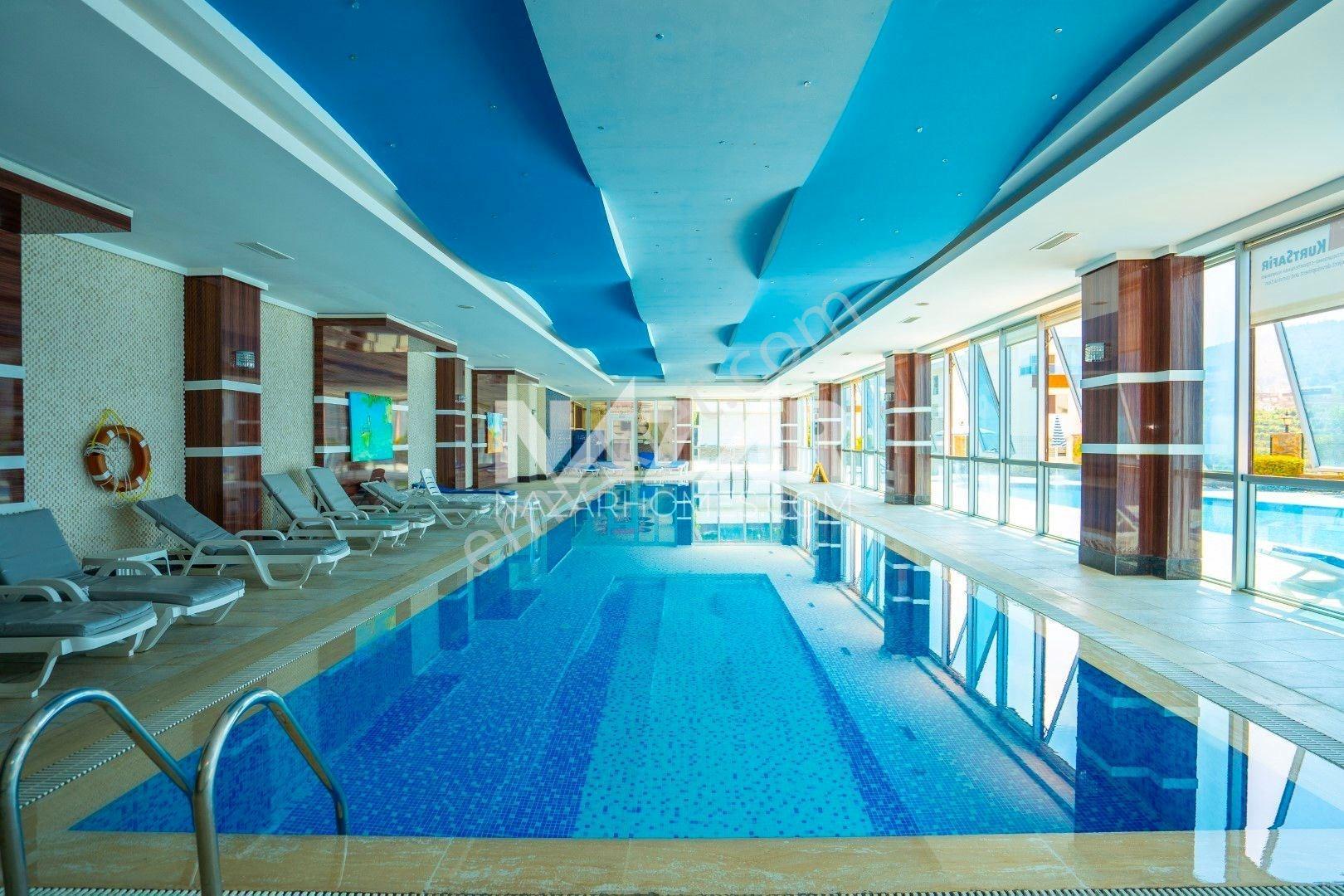 Alanya Kargıcak Deniz Manzaralı Satılık 4+1 Bahçe Dubleks Daire - Görsel 15