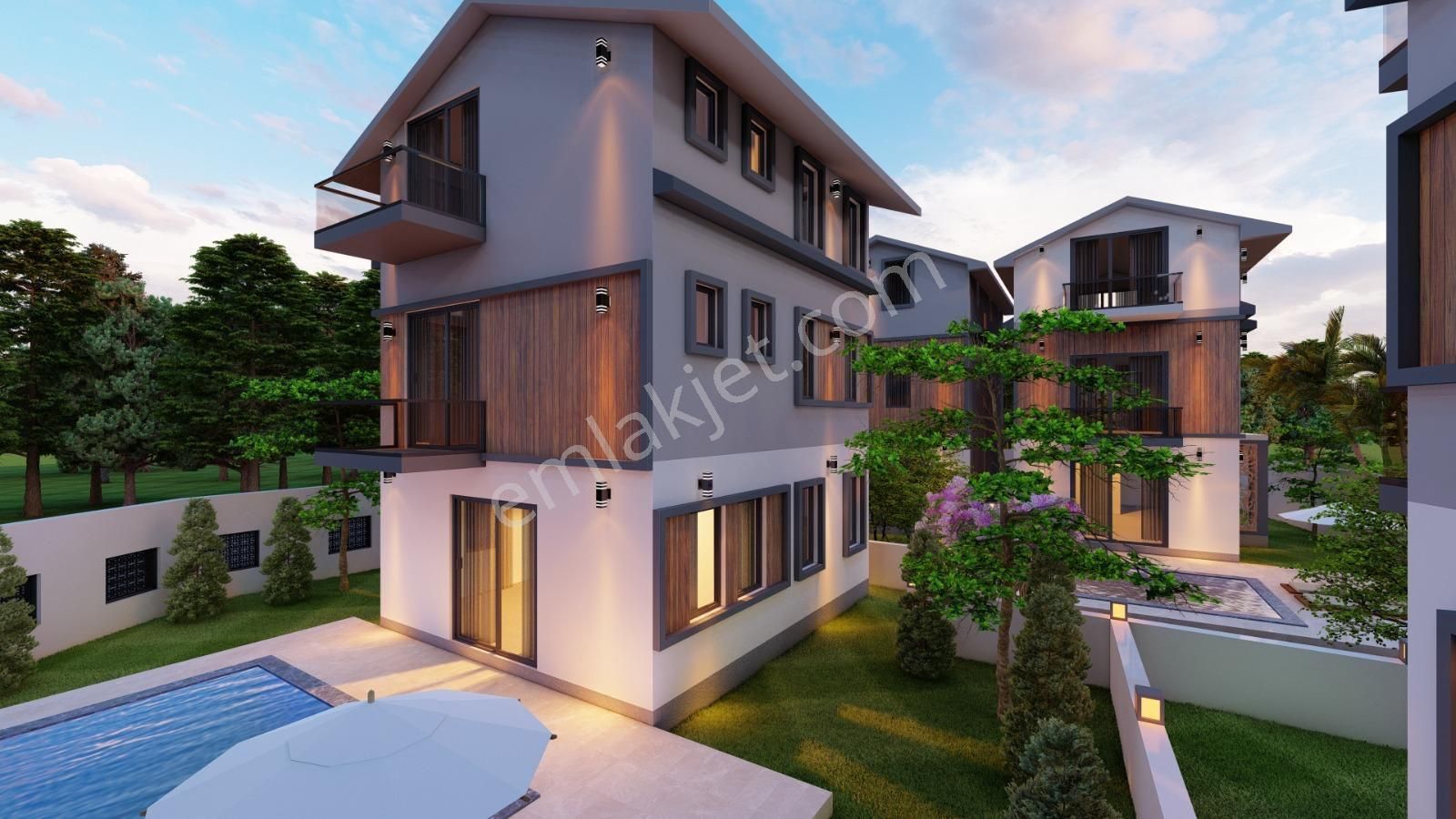 Fethiye Karaculha Calıca Mevkınde 4+1 Müstakil Havuzlu Vılla Fırsat Satılık - Görsel 10