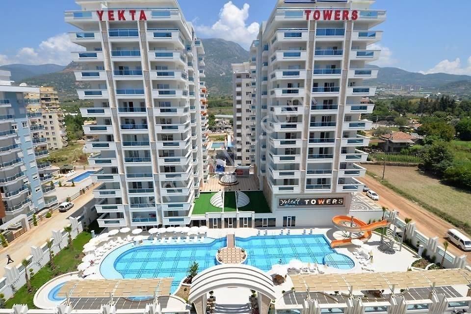 Alanya Mahmutlar Kiralık Daire ALANYA MAHMUTLAR YEKTA TOWER 1+1 LÜKS MOBİLYALI KİRALIK DAİRE