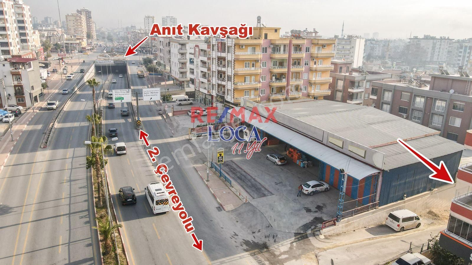 Toroslar Zeki Ayan Kiralık Dükkan & Mağaza  REMAX LOCA'DAN 2.ÇEVREYOLU ANIT KAVŞAĞI 600 M2 KİRALIK DEPO