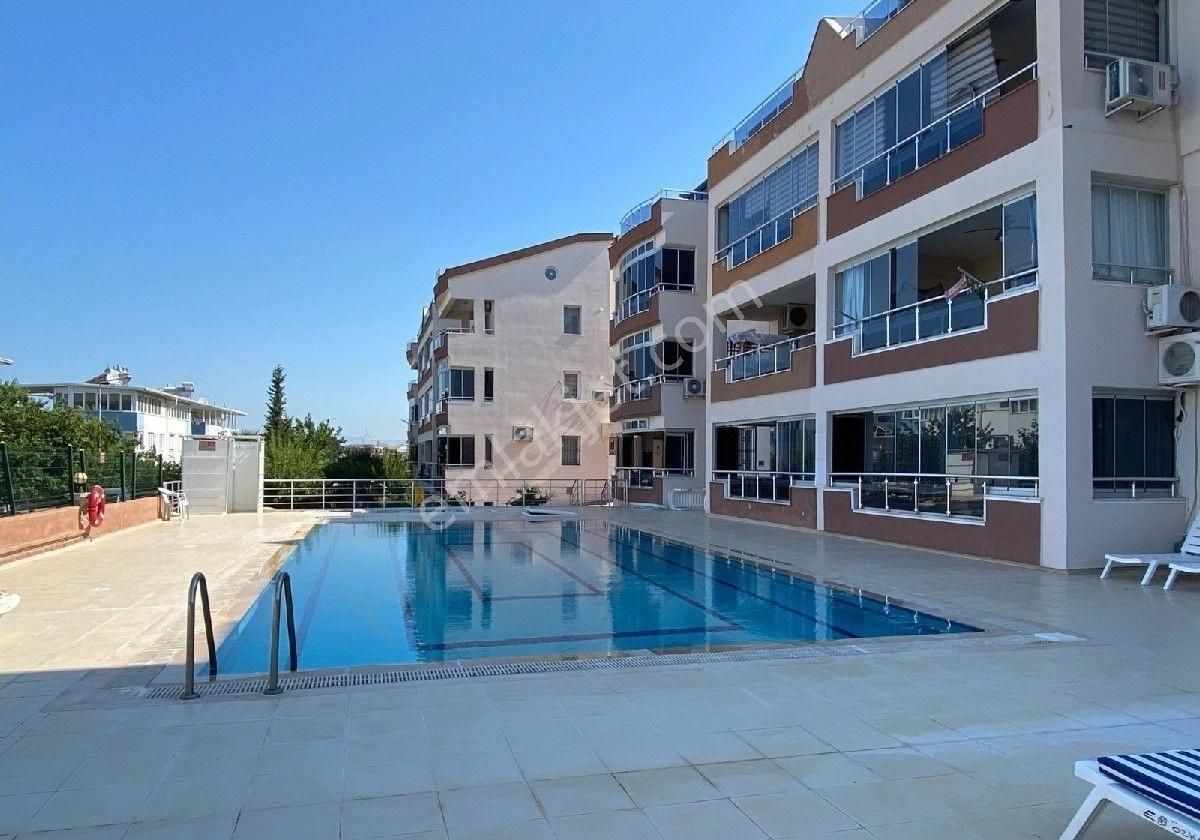 Didim Hisar Satılık Daire didim de site icinde esyalı geniş balkonlu 2+1