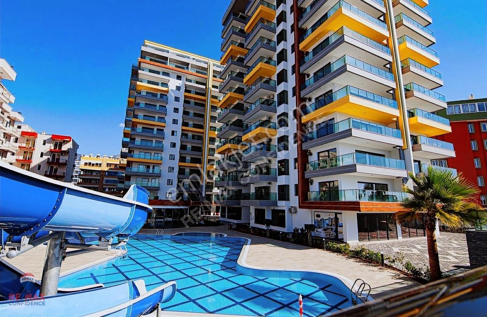 Alanya Mahmutlar Satılık Daire ALANYA MAHMUTLAR'DA DENİZE SIFIR 1+1 SATILIK DAİRE