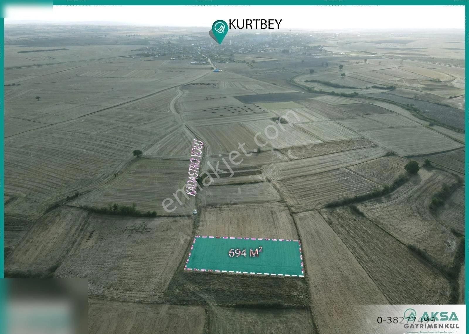 Uzunköprü Kurtbey Köyü (Atatürk) Satılık Tarla Edirne Uzunköprü Kurtbey Satılık Tarla 694 M2