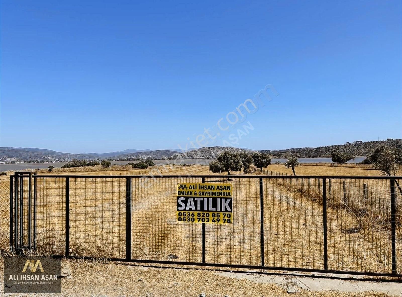 Milas Boğaziçi Satılık Tarla Boğaz içinde göle sıfır tarla