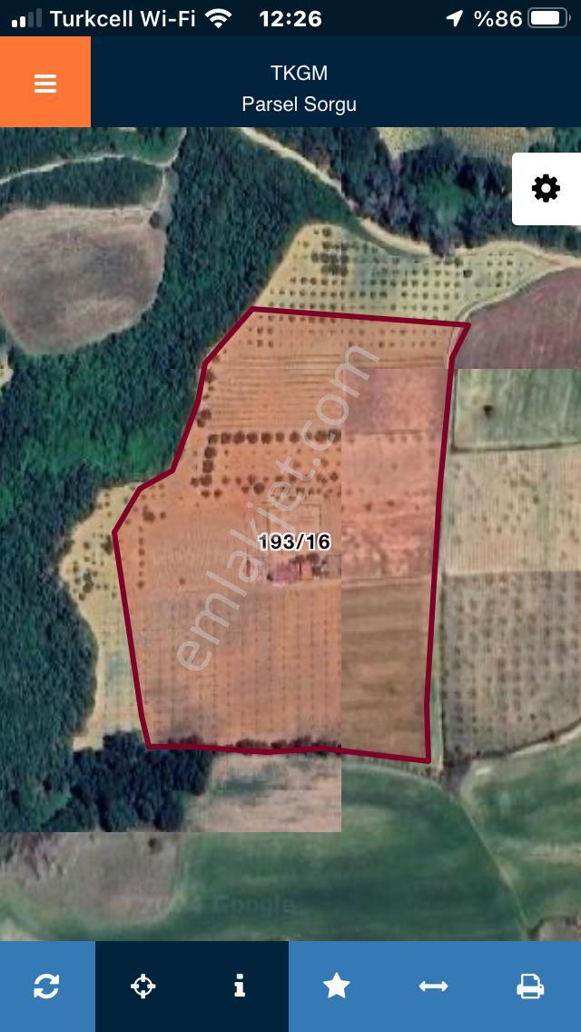 Şarköy De Işık Emlaktan Çengelli Mah De 30.550 M2 Bağ Ceviz Ve Kirazlık - Görsel 16