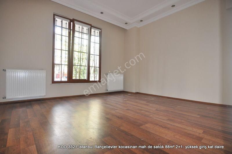 Bahçelievler Kocasinan Merkez Satılık Daire  istanbul Bahçelievler kocasinan mah de satılık 88m² 2+1- yüksek giriş kat daire  