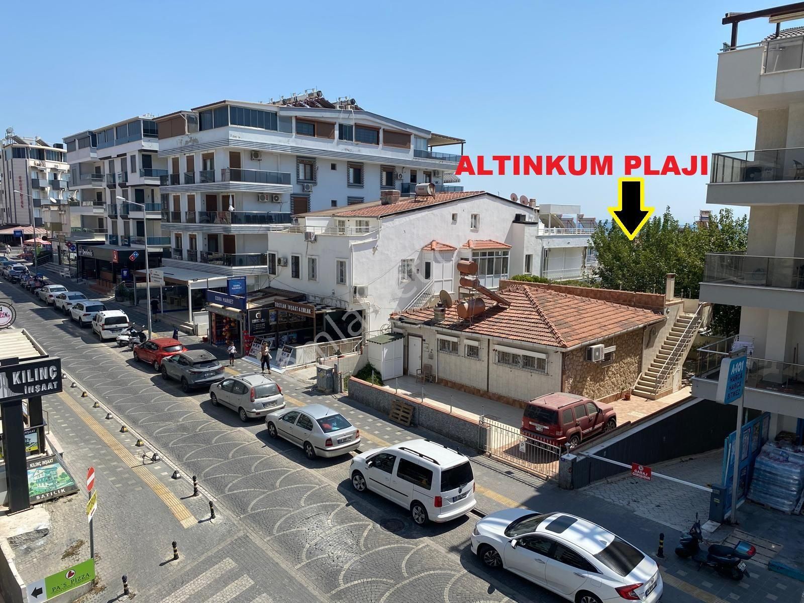 Didim Altınkumda Denize Sıfır Asansörlü Otmtk Panjurlu Otoparklı 2+1 Daire