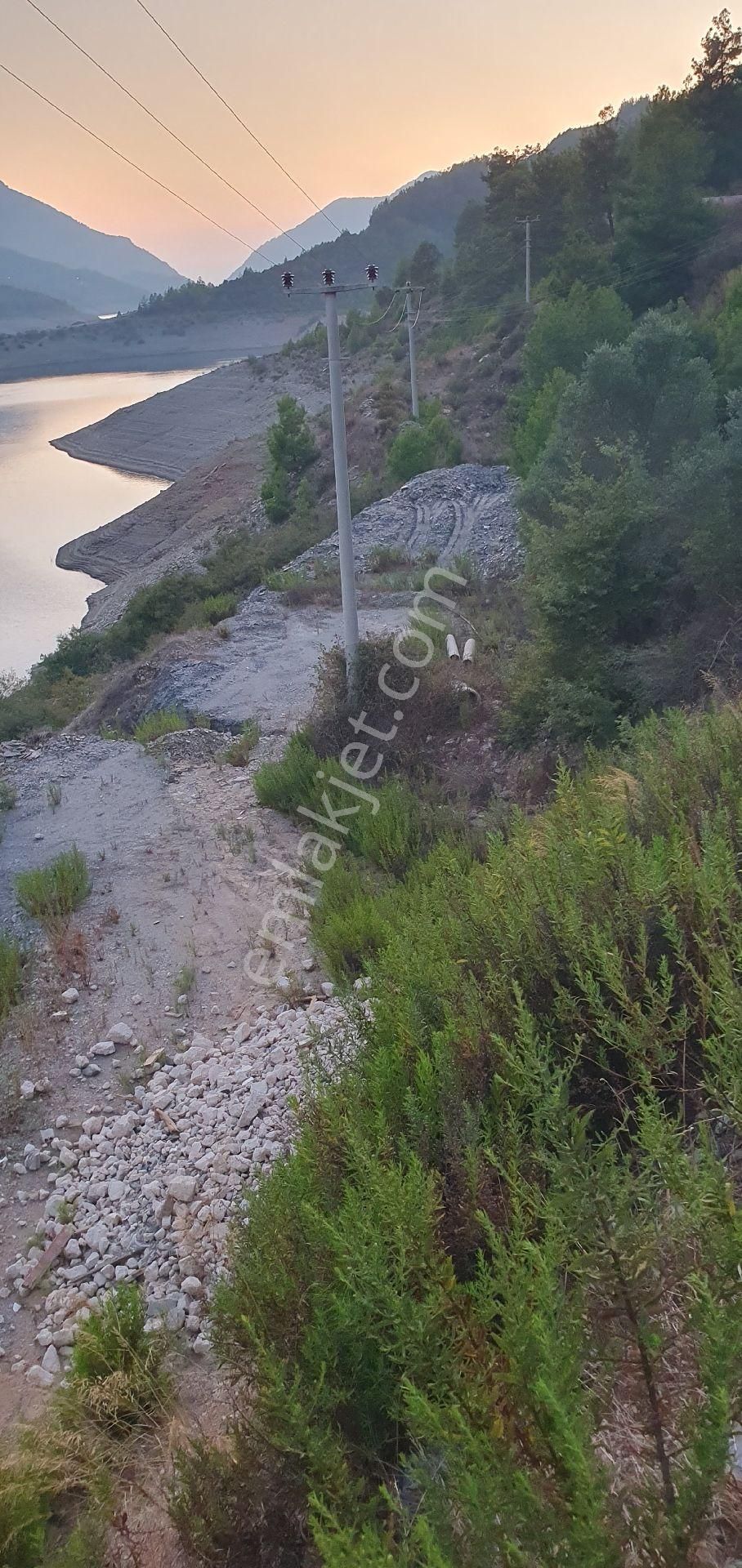 Alanya Üzümlü Satılık Tarla Dimi Barajı Manzaralı Üzümlü Mh. Satlık Bahçe