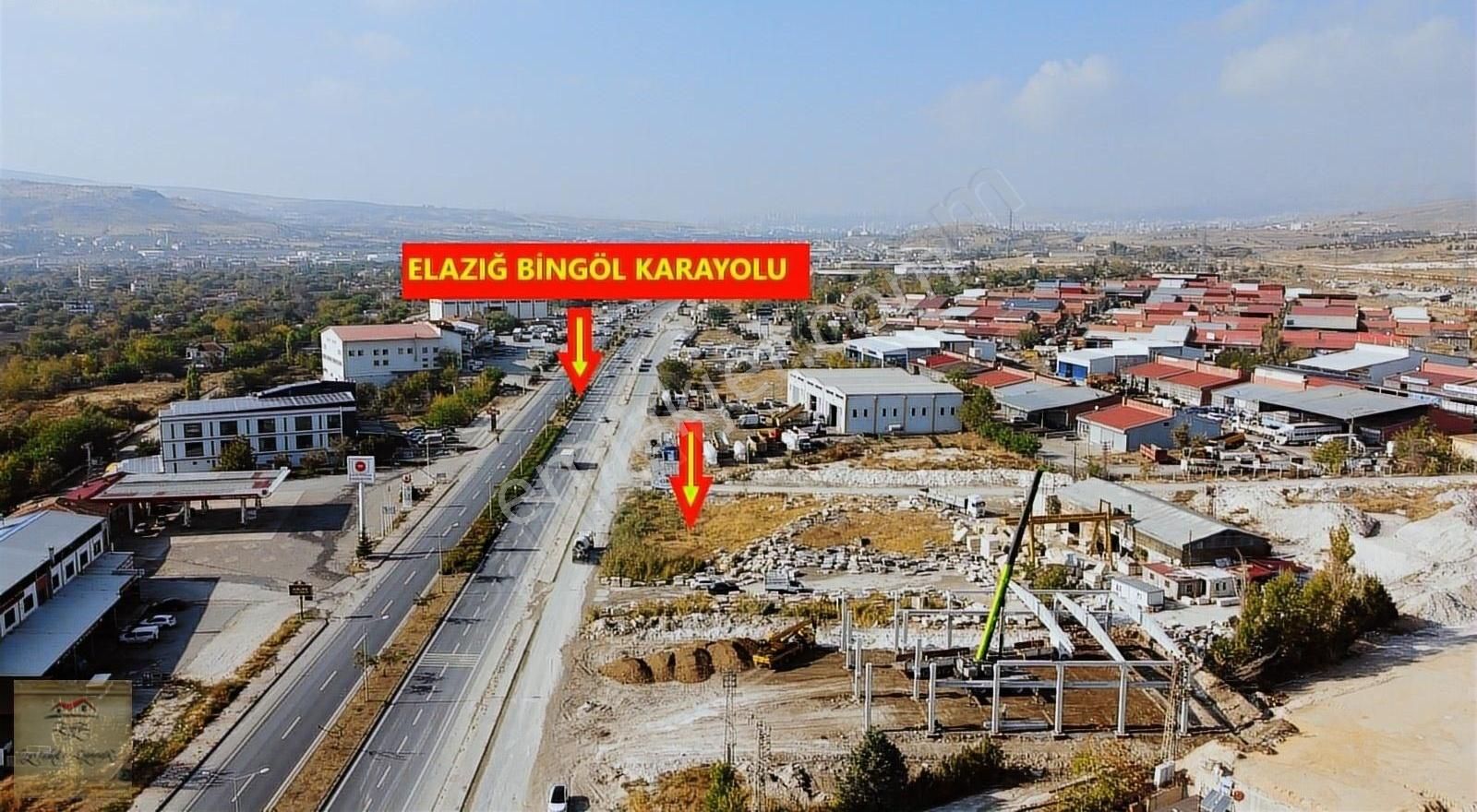 Elazığ Elazığ Merkez Satılık Ticari İmarlı BİNGÖL YOLU KÜÇÜK SANAYİ GİRİŞİNDE KUPON TİCARİ ARSA