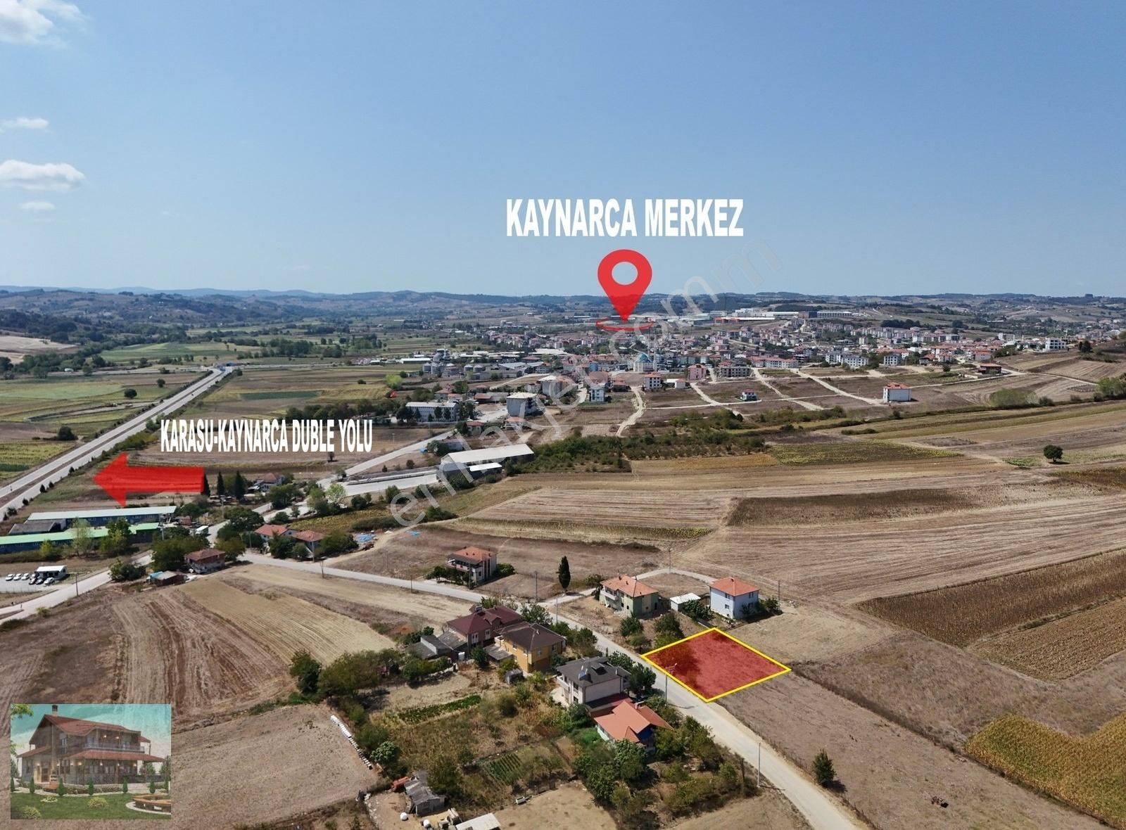 Kaynarca Merkez Satılık Konut İmarlı KAYNARCA MERKEZ'DE 400 M2 %40 İMARLI DOĞALGAZLI ARSA