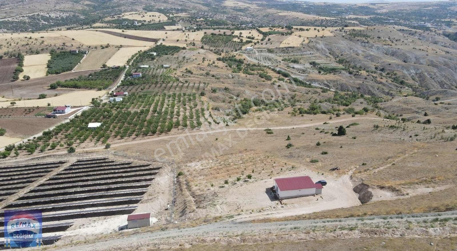 Elazığ Merkez Obuz Köyü Satılık Tarla RE/MAX DEĞİŞİMDEN PERTEK YOLU ÜSTÜ OBUZ KÖYÜNDE SATILIK BAHÇE