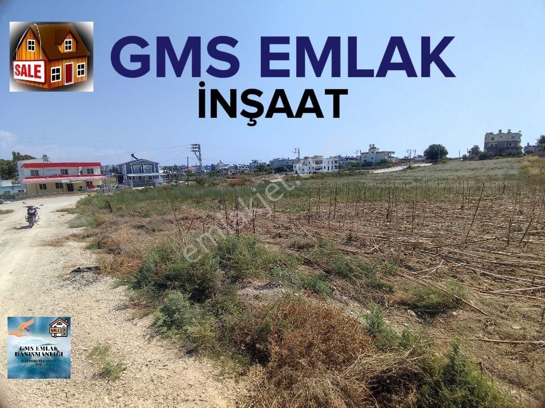 Karataş Kemaliye Satılık Konut İmarlı GMS EMLAK'TAN KARATAŞ'IN YENİ YERLEŞİM BÖLGESİNDE SATILIK 549 VE 524m² 8 KATTA İMARLI 2SATILIK ARSA 