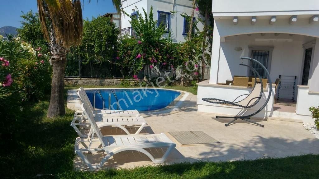 Bodrum Marinaya Yakın Kışlık Kiralık Özel Havuzlu 3+1 Villa - Görsel 8