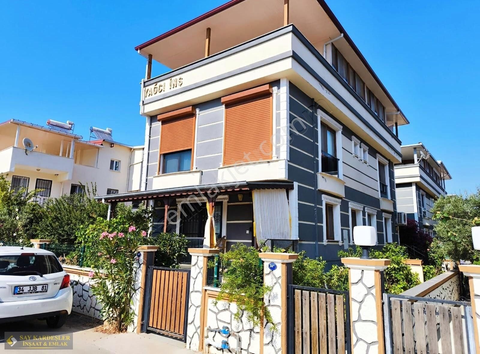 Seferihisar Payamlı Satılık Villa İZMİR ÜRKMEZ DOĞANBEY DE DENİZE YAKIN SATILIK 3+1 VİLLA