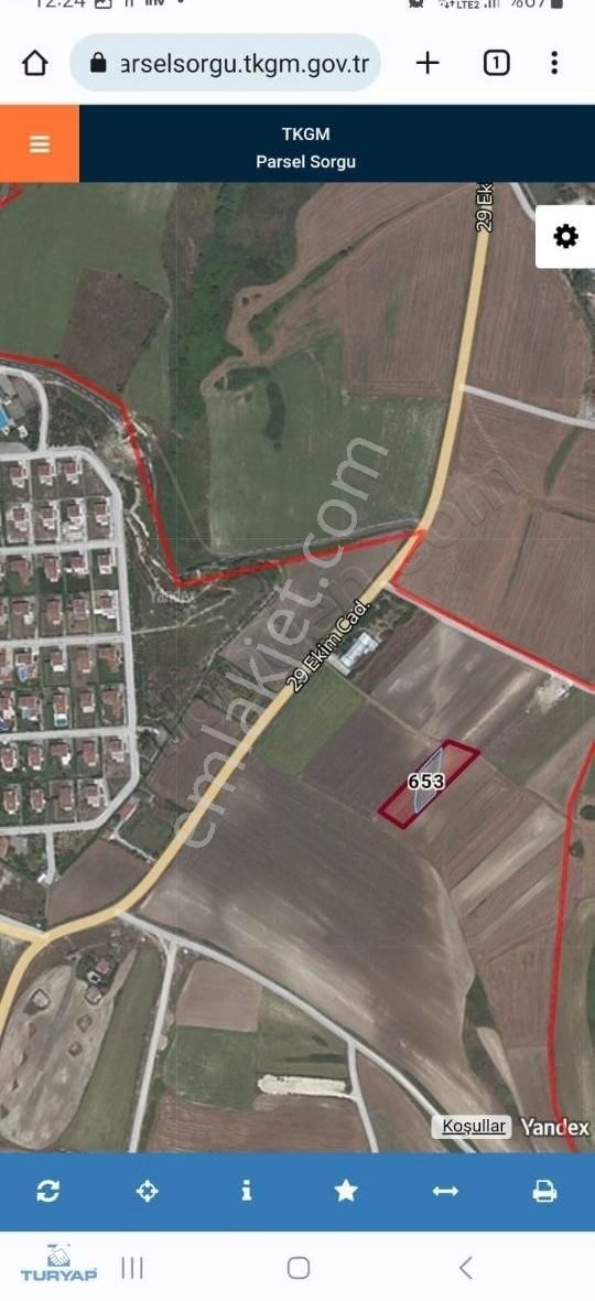 Büyükçekmece Karaağaç Satılık Villa İmarlı Büyükçekmece Karaağaç Doğa Evlerinin Yakının'da 1250m2