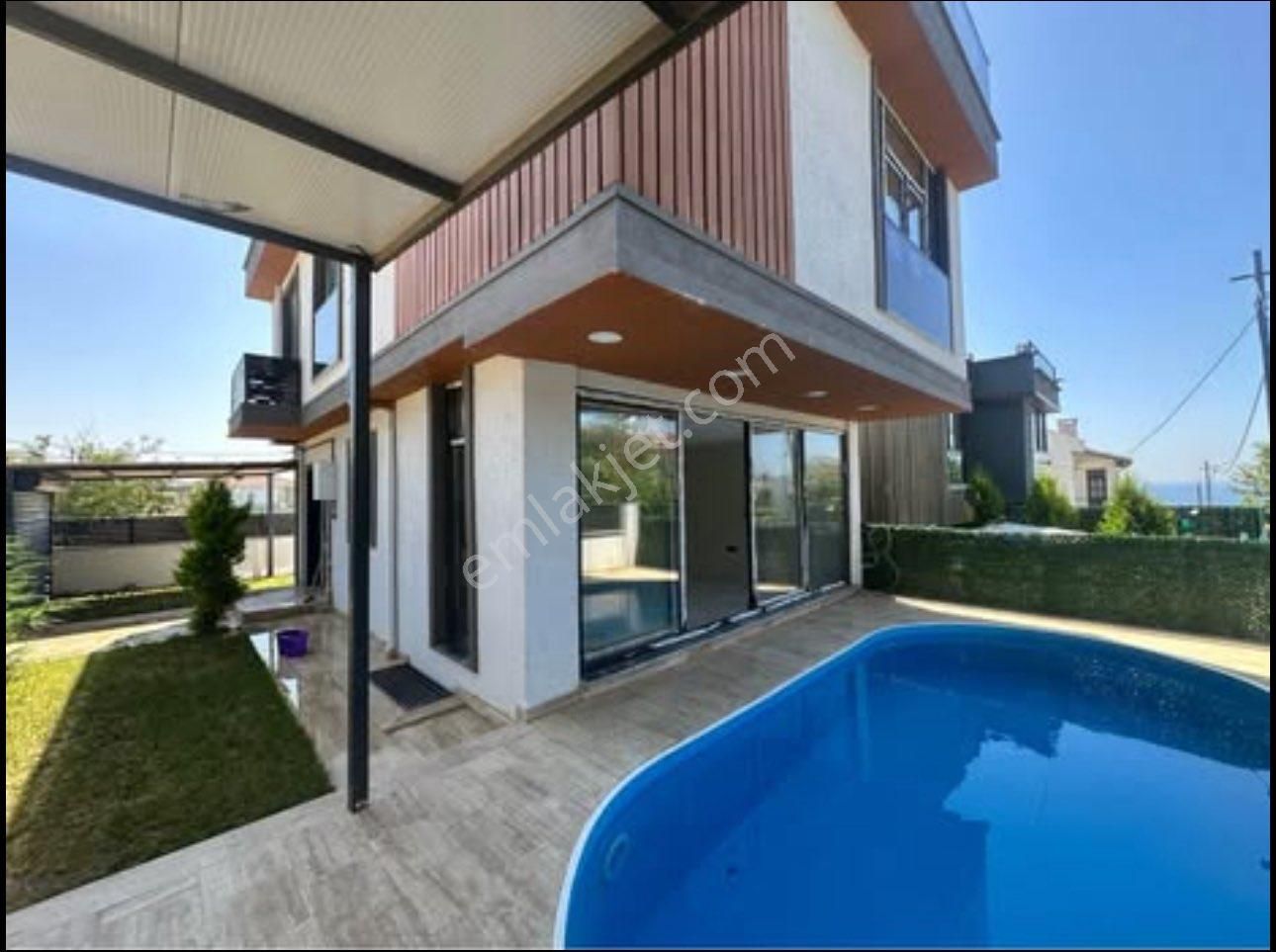 Havuzlu Villa Sauna Denize 100m - Görsel 28