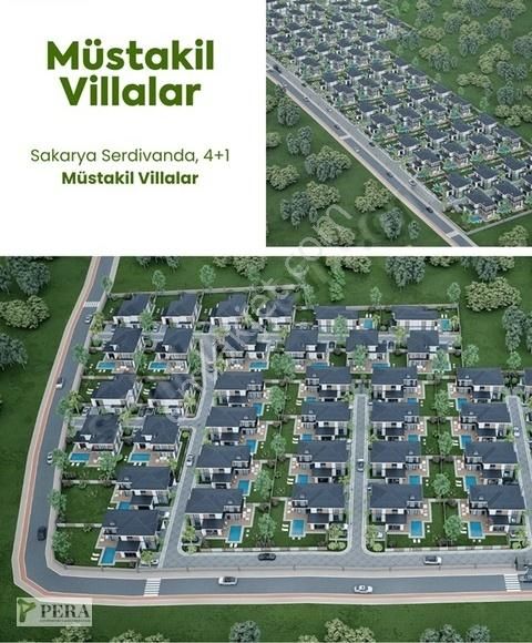 Serdivan Yazlık Satılık Villa Serdivan'da 4+1 Müstakil Villalar