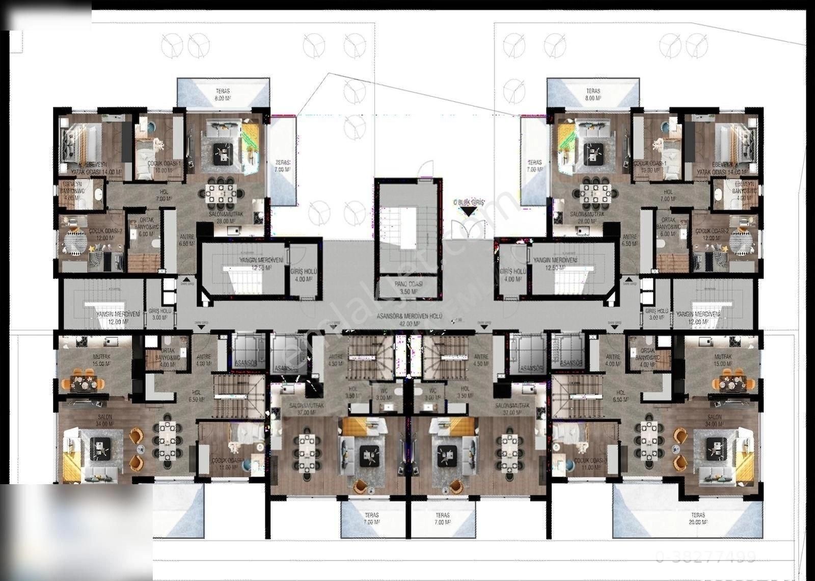 Konyaaltı Uncalı Satılık Daire 4+1 SİTE İÇİ SATILIK LÜKS DAİRE HEMEN TESLİM-TAŞINABİLİRSİNİZ