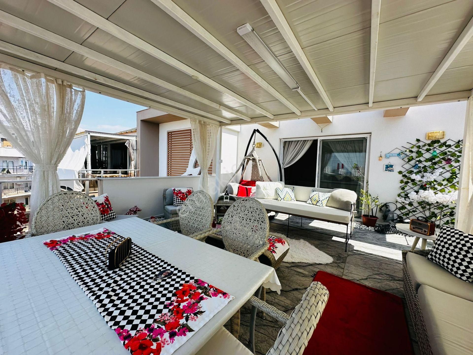 Full Manzara-havuz-sosyal Alan-doğal Gaz (kombi)-kapalı Teras-modern & Lüx-fırsat-çatı Dublex - Görsel 27