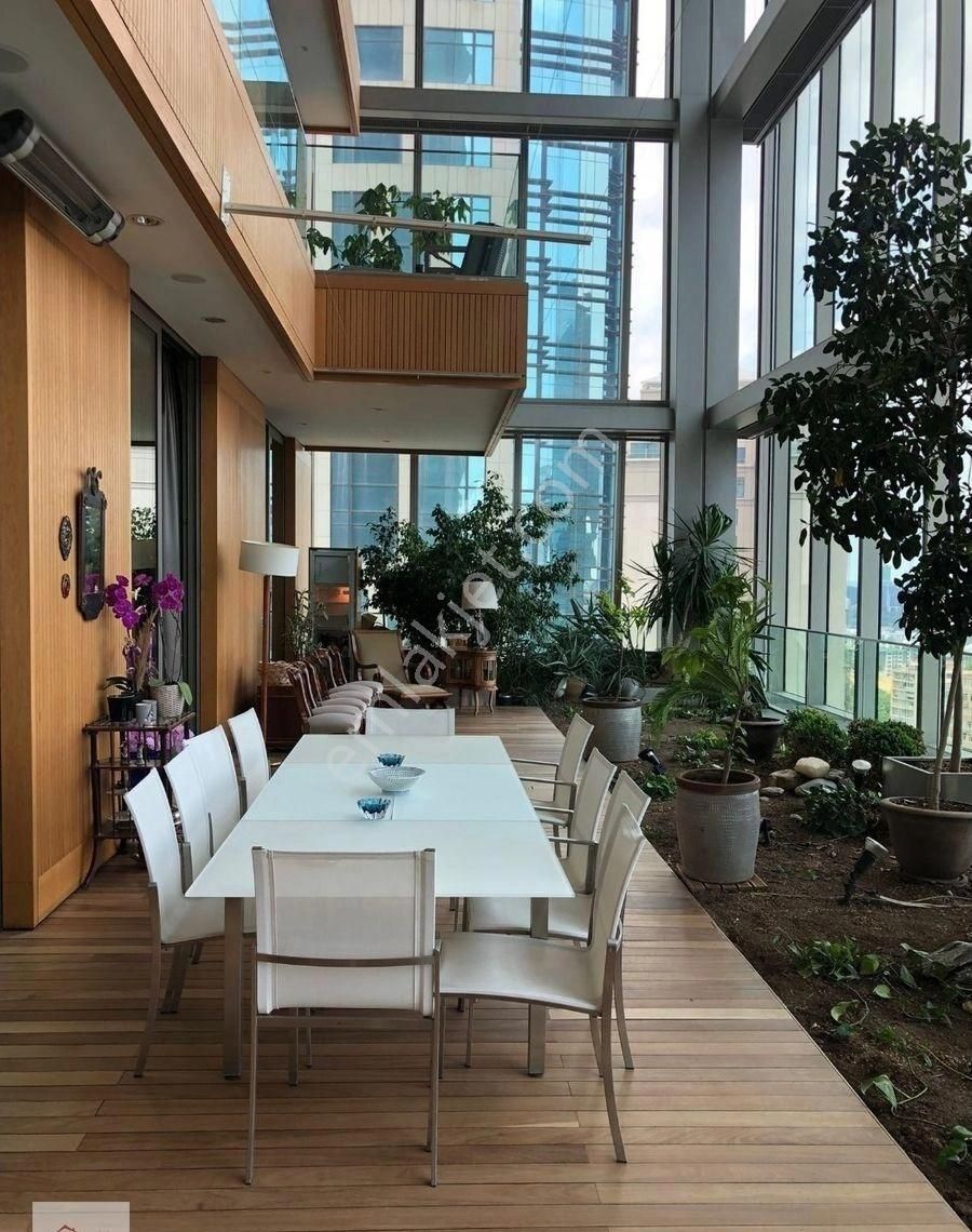 Beşiktaş Levent Kiralık Residence SAPPHIRE'DE, BÜYÜK TERASLI, İÇİ LÜKS DAİRE