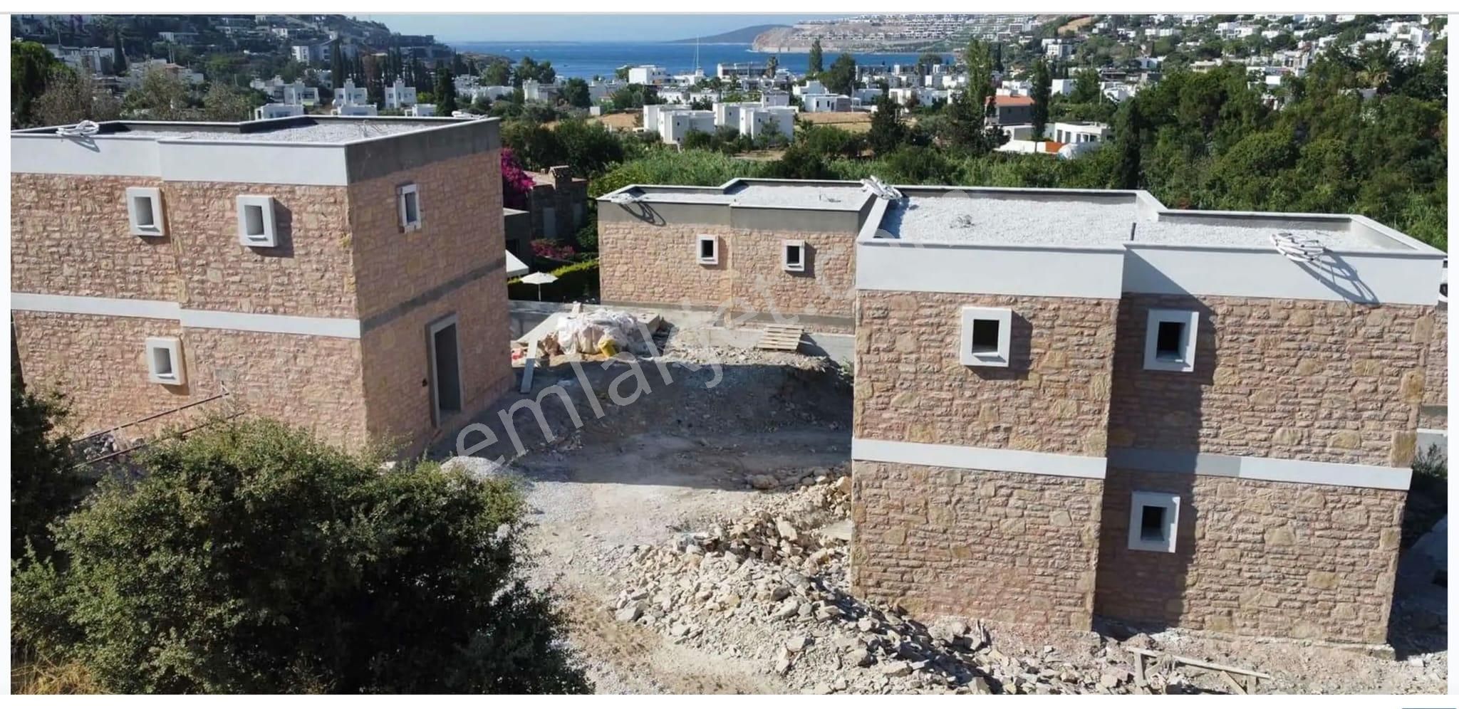 Bodrum Gündoğan Satılık Villa  Muğla Bodrum Gündoğanda Deniz Manzaralı 4+1 Sıfır Dubleks Satılık