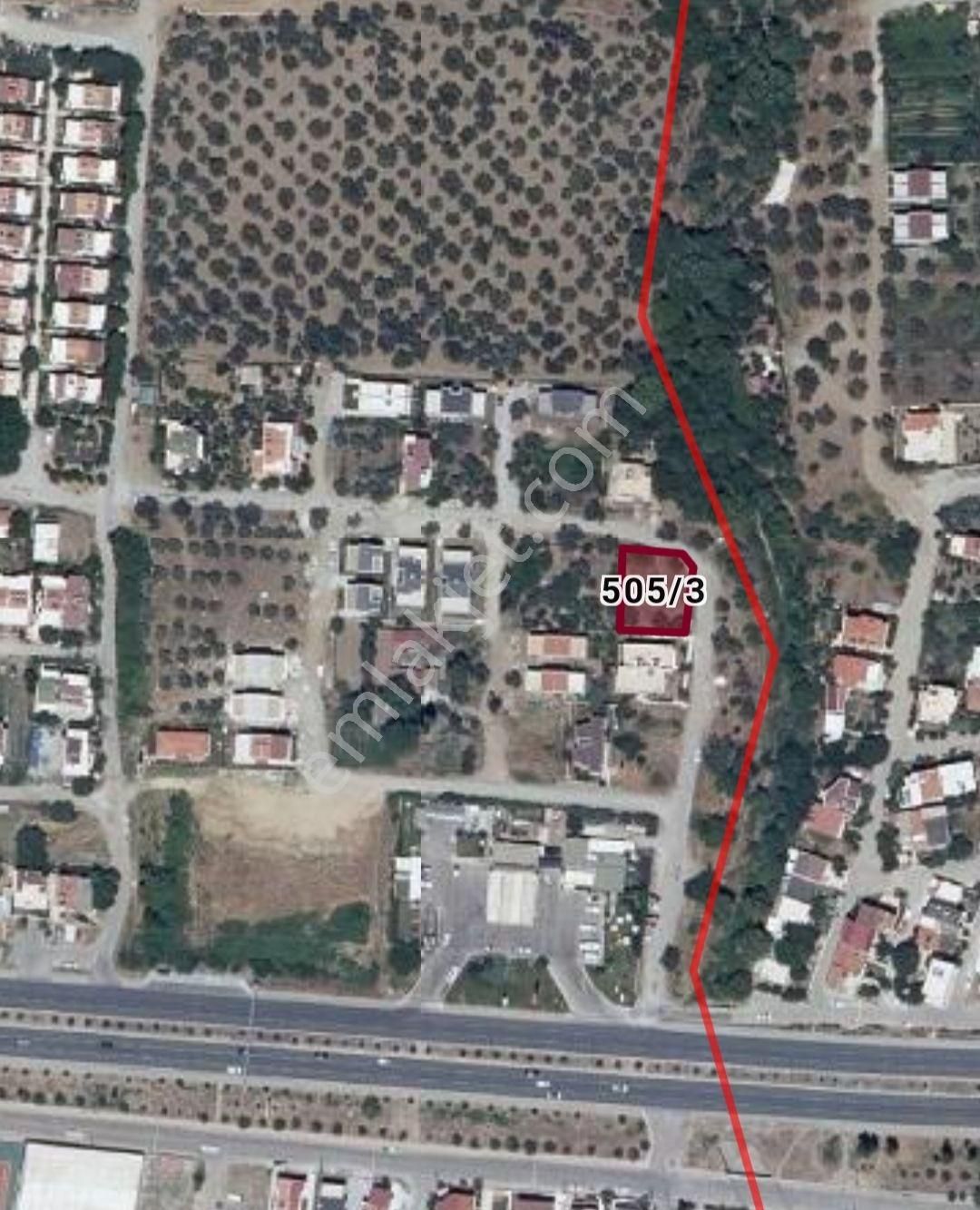 Edremit Güre Satılık Villa İmarlı Binyapı inşaat gayrimenkul dan güre de denize 400 m.630 m2 arsa 