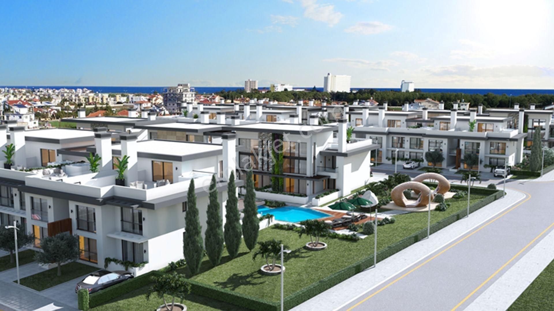 Kıbrıs, Gazimağusa'da Olıve Court 2+2 Satılık Loft Daire
