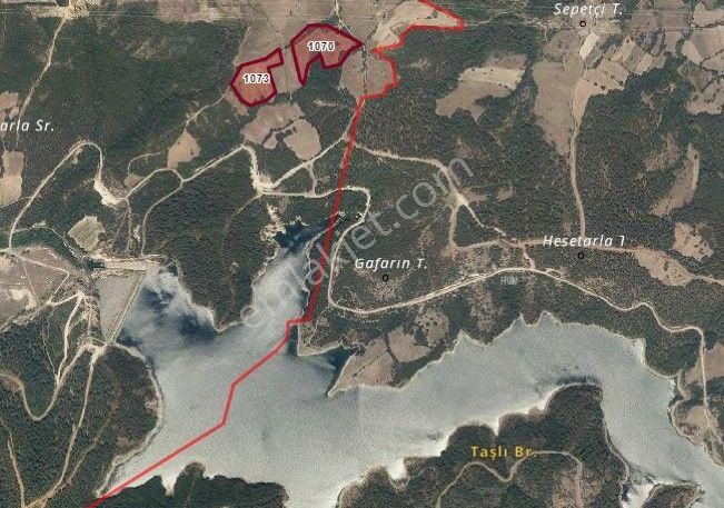 Lapseki Taştepe Köyü Satılık Tarla  ÇANAKKALE LAPSEKİ ADATEPE GÖLETE YAKIN 16725 M2 SATILIK TARLA