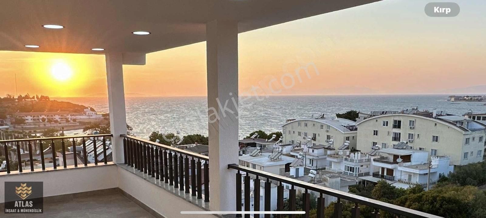 Didim Mavişehir Satılık Villa MAVİŞEHİR BATI KIYISINDA DENİZ ORMAN MANZARALI SUNSET VİEW VİLLA