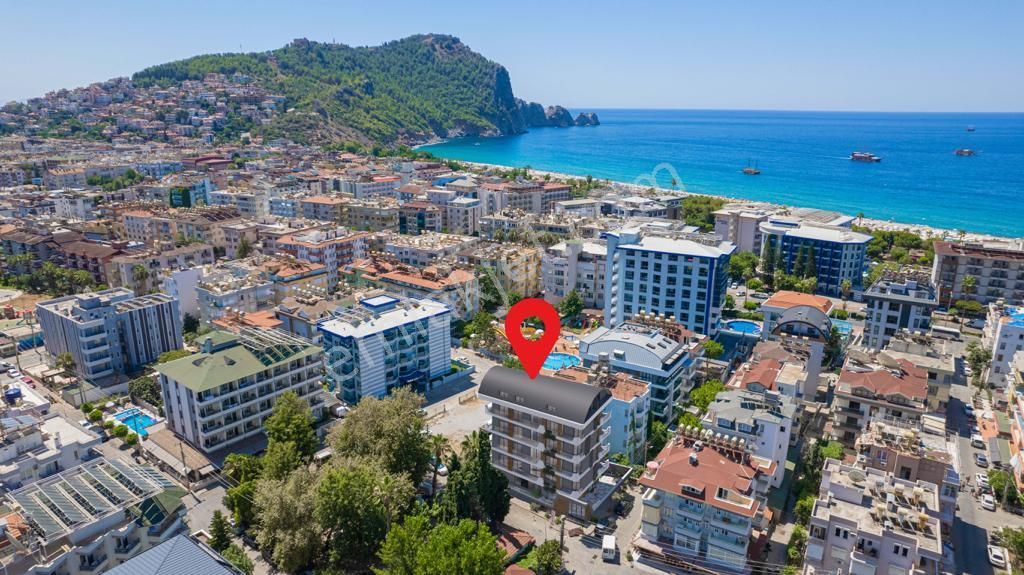 Alanya Saray Kiralık Daire  Alanya Kleopatra 'da 1+1 Kiralık Daire